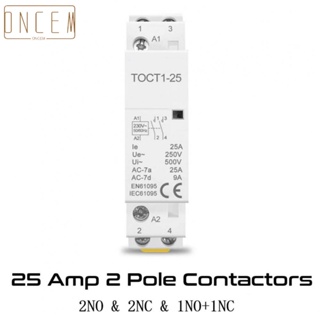 【ONCEMOREAGAIN】Quiet &amp; Durable AC Contactor Suitable for Remote Control Lighting Heating &amp; More