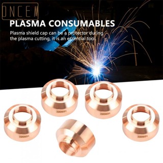 【ONCEMOREAGAIN】Plasma Shield Cap 5Pcs Metal Protective Tellurium Copper Welding Tools