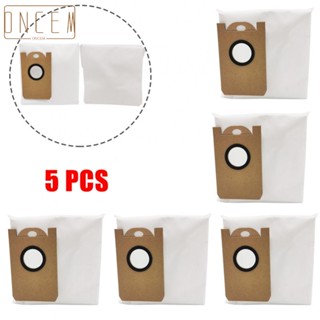 【ONCEMOREAGAIN】Affordable and High Performance Dust Bags for IMILAB V1 Vacuum Cleaner Pack of 5