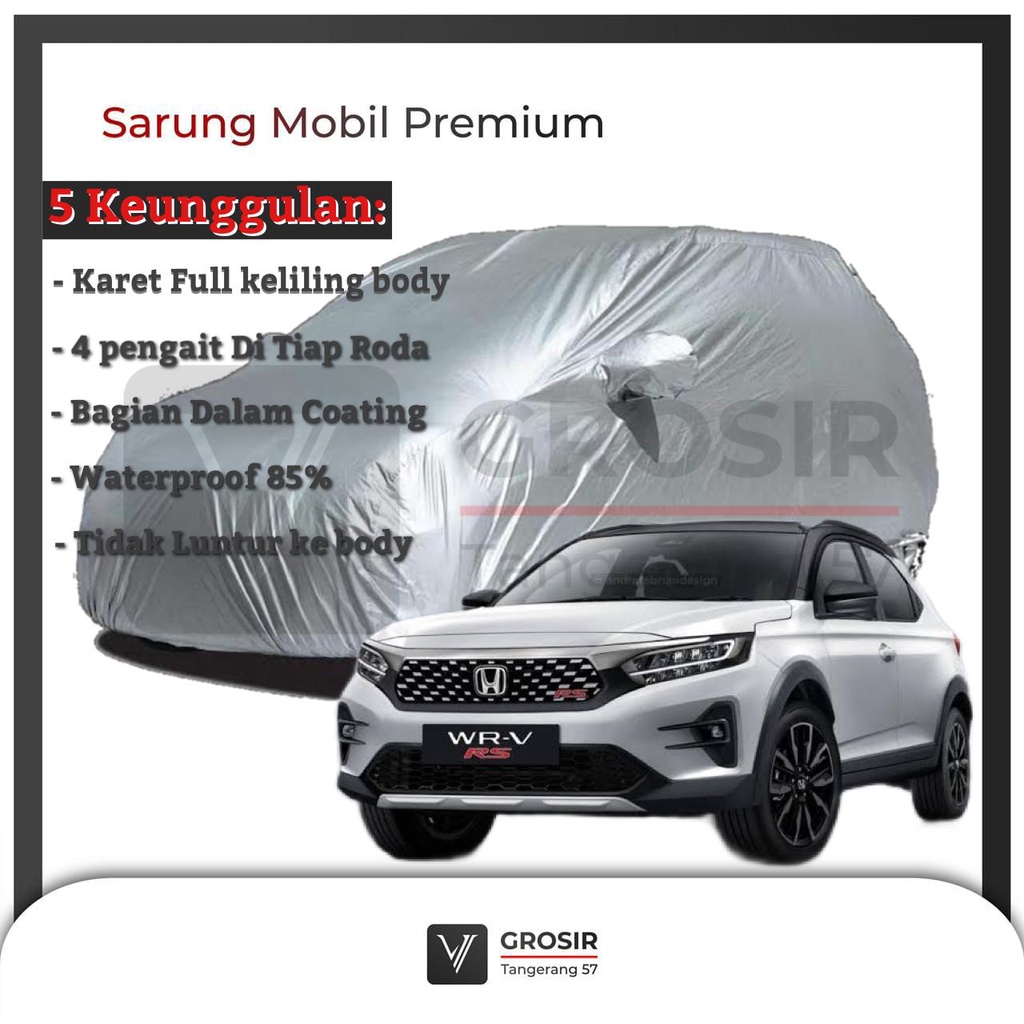 BODY COVER HONDA WRV RS 2022 ผ้าคลุมรถระดับพรีเมียม