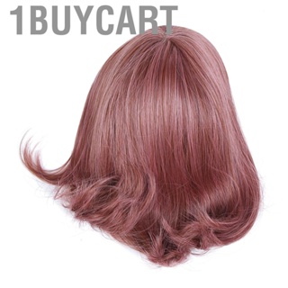 1buycart 35cm Short Wig Women Lady Wavy Female Cosplay Fashionable Synthetic Wigs