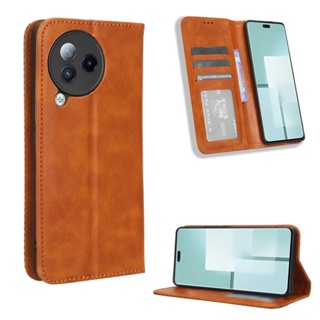 เคสโทรศัพท์มือถือหนัง ฝาพับแม่เหล็ก พร้อมช่องใส่บัตร หรูหรา สําหรับ Xiaomi Civi 3 5G 2023 Mi Civi3 Xiaomi Civi3