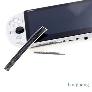 Bang 2-in-1 สติกเกอร์ฉลาก PVC ถอดง่าย แบบเปลี่ยน สําหรับคอนโซล PS Vita 2000 PSV2000