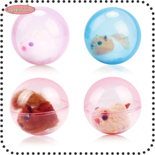 Bebettkiss 1Pc Pets Toy Plastic Plush Scroll Walk Hamster Ball Electric Toys Children Gift