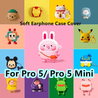 【จ่ายตรง】เคสหูฟัง แบบนิ่ม ลายการ์ตูน สําหรับ Pro 5 Pro 5 Mini NO.2