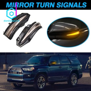 ไฟเลี้ยว LED ติดกระจกมองหลังรถยนต์ สําหรับ Toyota RAV4 4Runner Highlander Smoked 2 ชิ้น