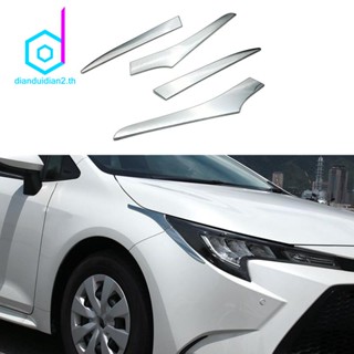 สติกเกอร์ติดคิ้วไฟหน้ารถยนต์ สําหรับ Toyota Corolla Touring 2021 2022+