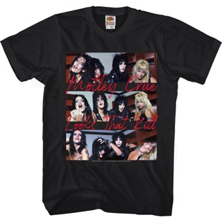 เสื้อยืด พิมพ์ลาย Looks That Kill Motley Crue