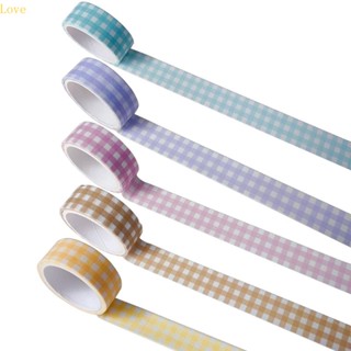 Love Washi เทปกระดาษวาชิ กว้าง 15 มม. สําหรับตกแต่งสมุดภาพ DIY