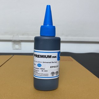 น้ำหมึก สำหรับเติมเครื่องปริ้นเตอร์แทงค์ ขนาด 100 ml สีฟ้า (Cyan)