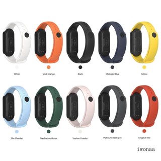 Iwo สายนาฬิกาข้อมือซิลิกา สําหรับ Mi Band 8