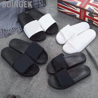 Boingek Men Slippers Sandals Soft Lightweight Slides Slip Resistant Sole Fashionable