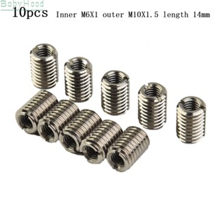 【Big Discounts】Adapter 10PCS 10mm Male To M6 6mm Female 14mm Inner M6X1 Outer M10X1.5#BBHOOD