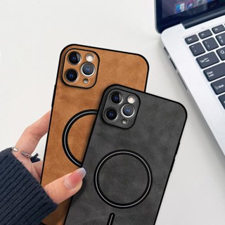 เคสโทรศัพท์มือถือหนัง แบบแม่เหล็ก หรูหรา สําหรับ iPhone 11 Pro Max