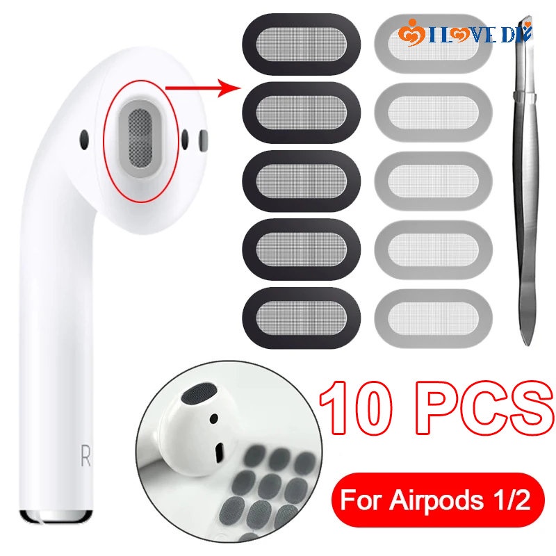 สติกเกอร์ตาข่ายกรองฝุ่น สําหรับ AirPods 1 2