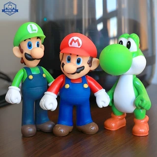 Super Mary Mario Raleigh Bridget Princess Luigi Tide Play ของเล่นเครื่องประดับขนาดใหญ่ทํามือ