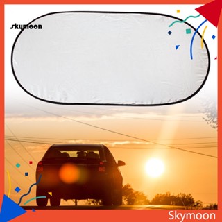 Skym* ม่านบังแดดรถยนต์ พับได้ สีเงิน สําหรับรถยนต์ 6 ชิ้น