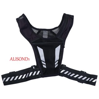 ALISOND1 เสื้อกั๊ก น้ําหนักเบา สําหรับใส่ขวดน้ํา โทรศัพท์มือถือ เหมาะกับการวิ่ง เล่นกีฬา