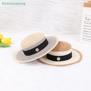 [Beautyupyang] หมวกฟางกันแดด สําหรับตกแต่งบ้านตุ๊กตา