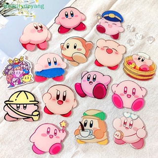 [Beautyupyang] เข็มกลัดโลหะ ลายการ์ตูนอนิเมะ Kirby Adventure สําหรับเก็บสะสม คอสเพลย์