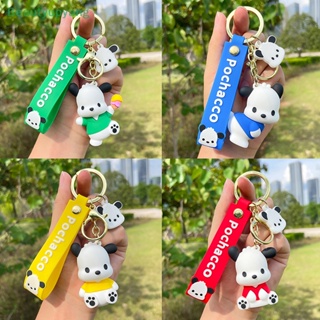 [Beautyupyang] Kawaii Sanrio พวงกุญแจ จี้ตุ๊กตาการ์ตูน Pochacco น่ารัก เครื่องประดับ สําหรับเพื่อน