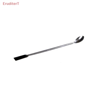[EruditerT] ใหม่ ช้อนแตร ทัพพียา พร้อมไม้พาย ยาว 200 มม. สําหรับห้องทดลอง [ใหม่]