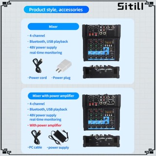 [ขาตั้ง] เครื่องขยายเสียง พร้อมไมโครโฟนไร้สาย สําหรับ DJ Mixing Recording Home