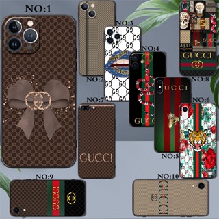 เคสโทรศัพท์มือถือซิลิโคน TPU กันกระแทก สําหรับ Apple iPhone 12 PRO MAX MINI GUCCI