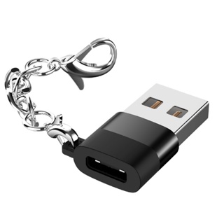 Rich2.br อะแดปเตอร์แปลงข้อมูล USB ตัวผู้ เป็น Type-C ตัวเมีย โลหะ แบบพกพา สําหรับแท็บเล็ต PC