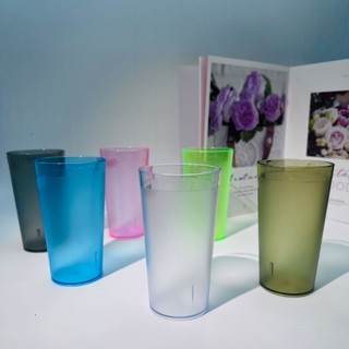 【 MC Mart】< L-63/62 >  NonToxic High Grade Acrylic Plastic Drinking Glass Water Cup