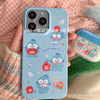 เคสโทรศัพท์มือถือ แบบนิ่ม กันกระแทก ลายปลาการ์ตูน สําหรับ Apple Iphone 14promax 13pro 12 11 xs xr 7p 8plus