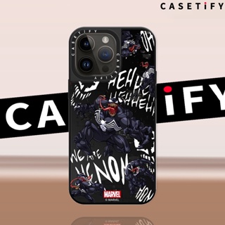 Casetify เคสโทรศัพท์มือถือแบบกระจก ลาย Battle Venom สําหรับ Iphone 14ProMax 13Pro 13 11 12Promax 13Promax 12 13 14