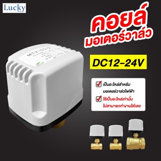 คอยล์ไฟฟ้า DC12-24V สำหรับมอเตอร์วาล์วไฟฟ้า