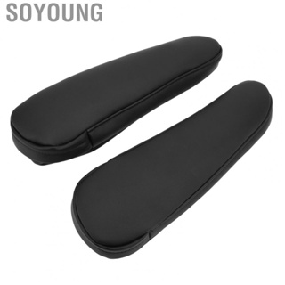 Soyoung Seat Armrest Sleeve  Fashionable 2pcs Front Cover Replacement for Sienna 2011‑2018 Car