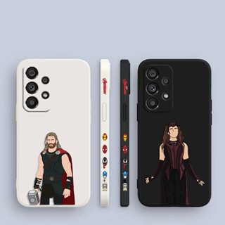 เคสโทรศัพท์มือถือ พิมพ์ลาย Thor Witch Marvel Hero มีลายด้านข้าง สําหรับ Samsung Galaxy A90 A80 A73 A72 A71 A70 A60 A54 A53 A52 A51 A50 A30 S A42 A40 A34 A33 A32 A32 A31 A30 A24 A23 5G