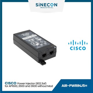 CISCO รุ่น AIR-PWRINJ5= Power Injector (802.3af) for AP 1600, 2600 and 3600 w/o mod