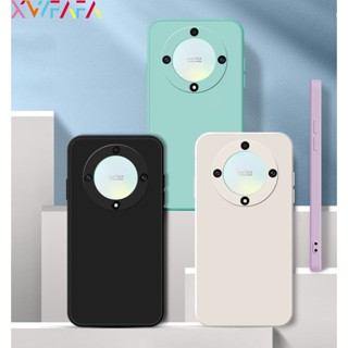 เคสโทรศัพท์ซิลิโคนเหลว หรูหรา สําหรับ Honor X9a X8a X8 5G X6 Magic 5 Lite