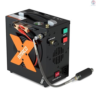 เครื่องปั๊มลมไฟฟ้าอัตโนมัติ 12V DC 110V AC สําหรับรถยนต์