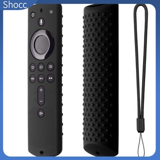 Shocc เคสซิลิโคน กันลื่น กันกระแทก สําหรับรีโมต Amazon Fire Tv Stick 4k 5.9 นิ้ว 2018