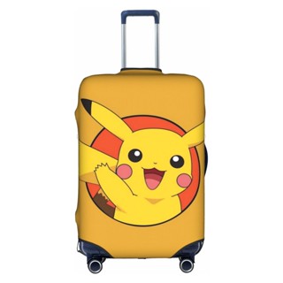 ผ้าคลุมกระเป๋าเดินทาง ลาย Pokemon Pikachu ซักทําความสะอาดได้ สําหรับกระเป๋าเดินทาง 18-32 LLQ7