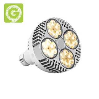 E27 หลอดไฟ 35W LED ฟูลสเปกตรัม แสงวอร์มไวท์ สําหรับปลูกพืชในร่ม และเรือนกระจก