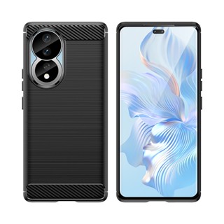 สําหรับ Honor 90 เคส Honor 90 Pro 90 Lite ฝาครอบ กันลื่น ที่อยู่อาศัย กันกระแทก ซิลิโคน TPU ป้องกันโทรศัพท์ สีดํา เคส Honor 90