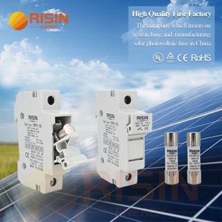 Risin ฟิวส์ DC 1000V 15A 20A 30A สําหรับระบบป้องกันแสงอาทิตย์