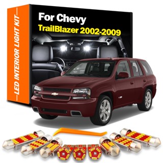 ชุดไฟแคนบัส LED 14 ชิ้น สําหรับ Chevrolet Chevy TrailBlazer 2002-2008 2009