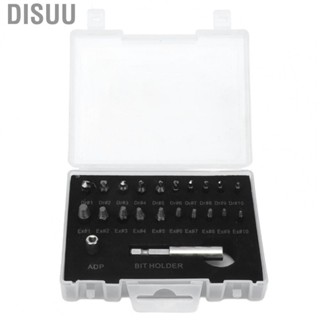 Disuu Screw Extractor Steel Reverse Wire Broken Tooth  Tool Set