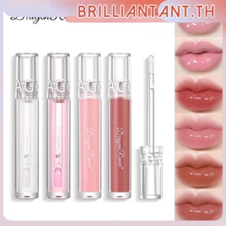 ใหม่ Water Gloss Lip Glaze White And Easy To Color Waterproof Lipstick Water Glass ลิปกลอส bri