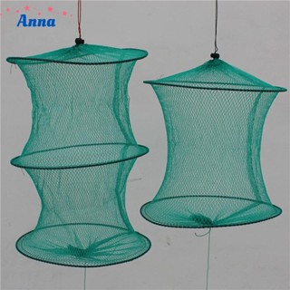 【Anna】Fishing net Knotless net cloth Fish With Laps Lightweight Protection Fishing