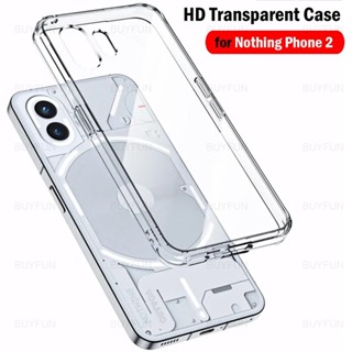 For Nothing Phone (2) 6.7inch 5G A065 nothing2 PhoneTwo Case Clear Protect Shockproof Cover For Nothing Phone1 6.55" 5G A063 nothing1 Transparent Anti-fall Shell