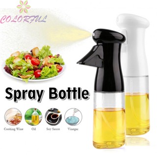 【COLORFUL】Oil Spray Bottle 200ML BBQ Kitchen Tool Botol Minyak Fuel Injection Pot