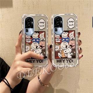 เคสมือถือ TPU แบบนิ่ม ลายการ์ตูนสุนัขน่ารัก สําหรับ OPPO Reno10 Pro Plus Pro+ 5G Reno 10 10Pro Reno10Pro+